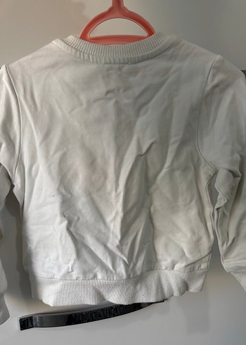 Boyner Beyaz Pamuklu Sweatshirt - Görsel 2