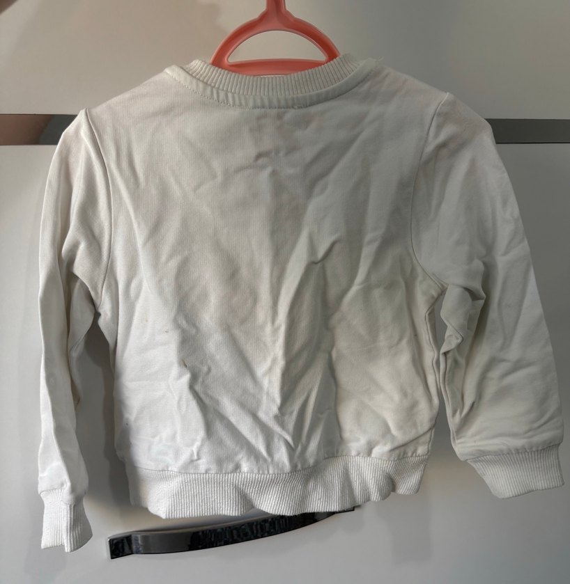 Boyner Beyaz Pamuklu Sweatshirt - Görsel 2