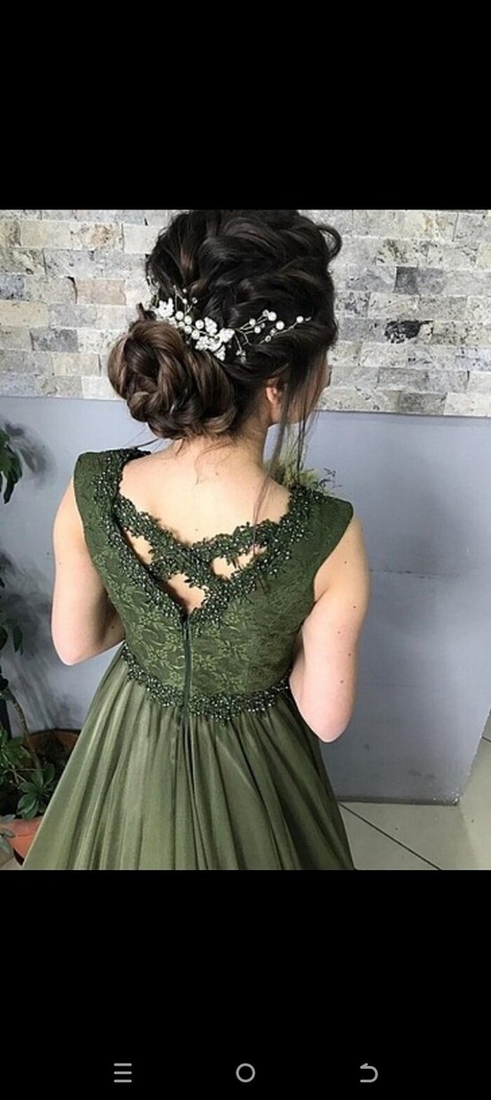 Drapeli Kadın Abiye Elbise - Görsel 4