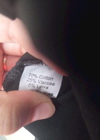 korse görünümlü,Düğmeli Siyah Midi Kloş Elbise - Görsel 6