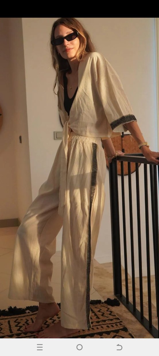 Bohem Tarz Bej takım - Görsel 2