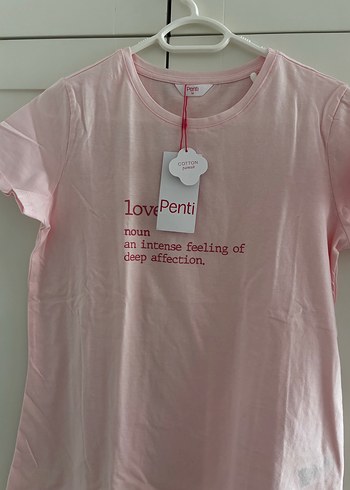 Penti Pembe Kısa Kollu Mini Pijama Takımı