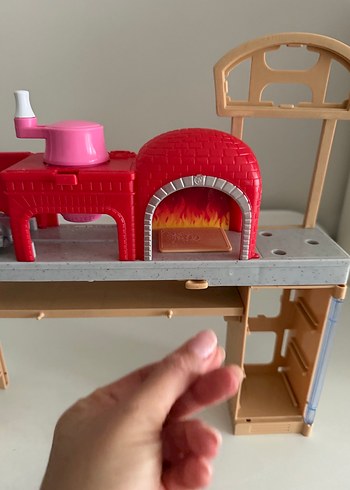 Kırmızı Çocuk Oyun Mutfak Seti - Görsel 2