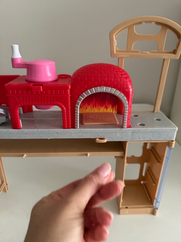 Kırmızı Çocuk Oyun Mutfak Seti - Görsel 2