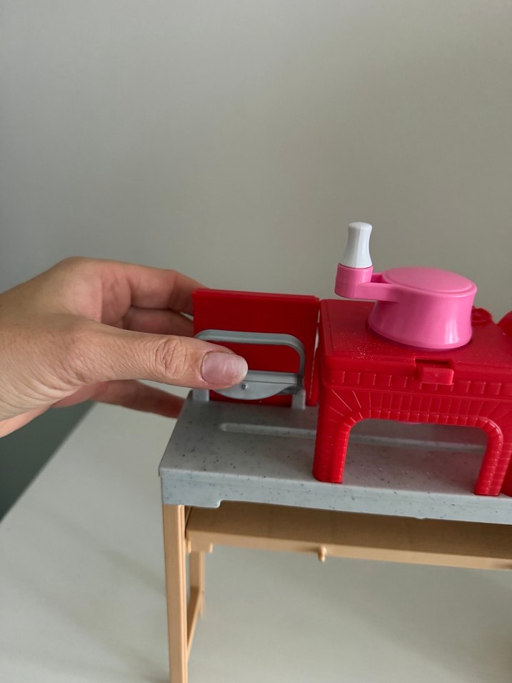 Kırmızı Çocuk Oyun Mutfak Seti - Görsel 3