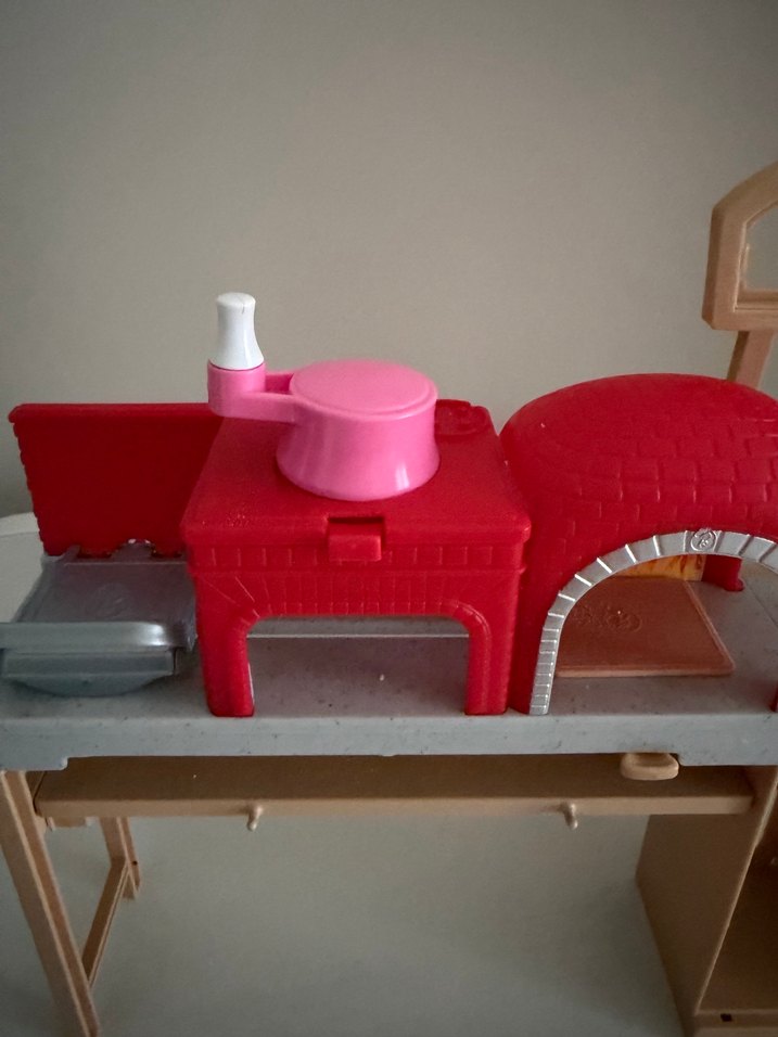 Kırmızı Çocuk Oyun Mutfak Seti - Görsel 4