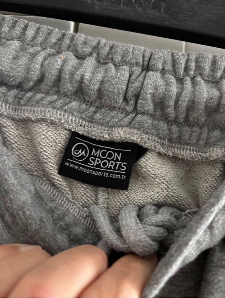 Gri erkek Rahat Kesim Eşofman Altı - Görsel 2