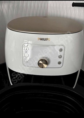 Philips Beyaz Gri Airfryer Fritöz - Görsel 3