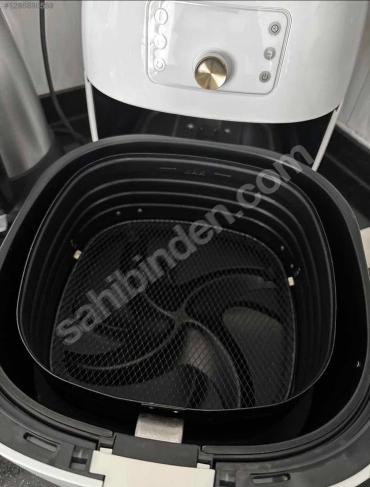 Philips Beyaz Gri Airfryer Fritöz - Görsel 2
