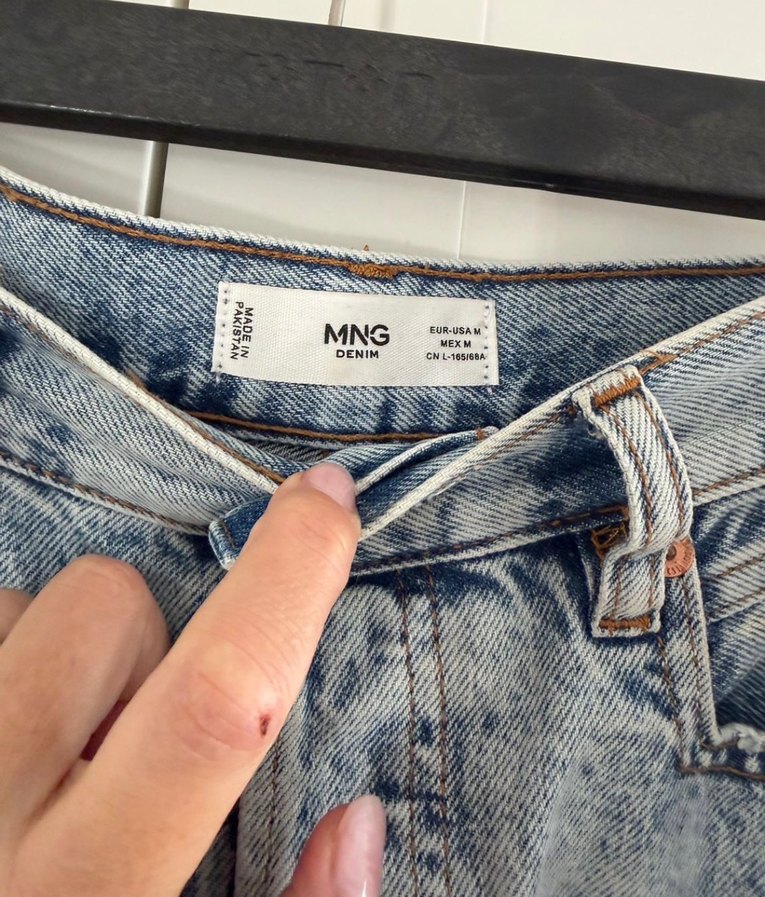 Gri Denim Midi Mini Etek - Görsel 2