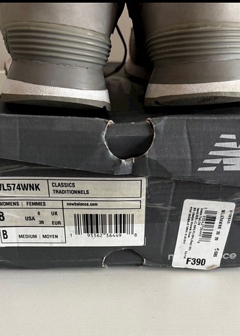 Gri New Balance Spor Ayakkabı - Görsel 5