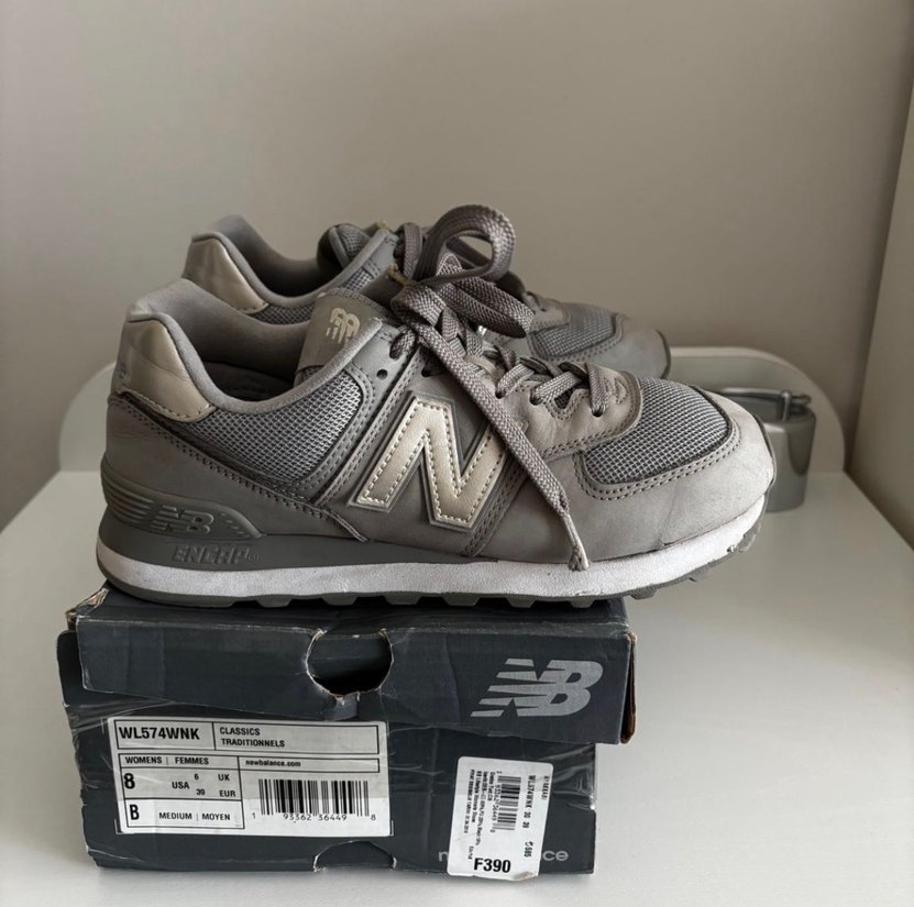 Gri New Balance Spor Ayakkabı - Görsel 3