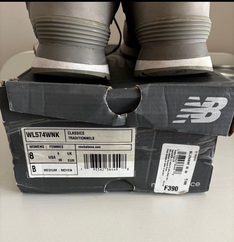 Gri New Balance Spor Ayakkabı - Görsel 5