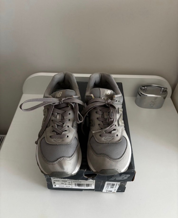 Gri New Balance Spor Ayakkabı - Görsel 4