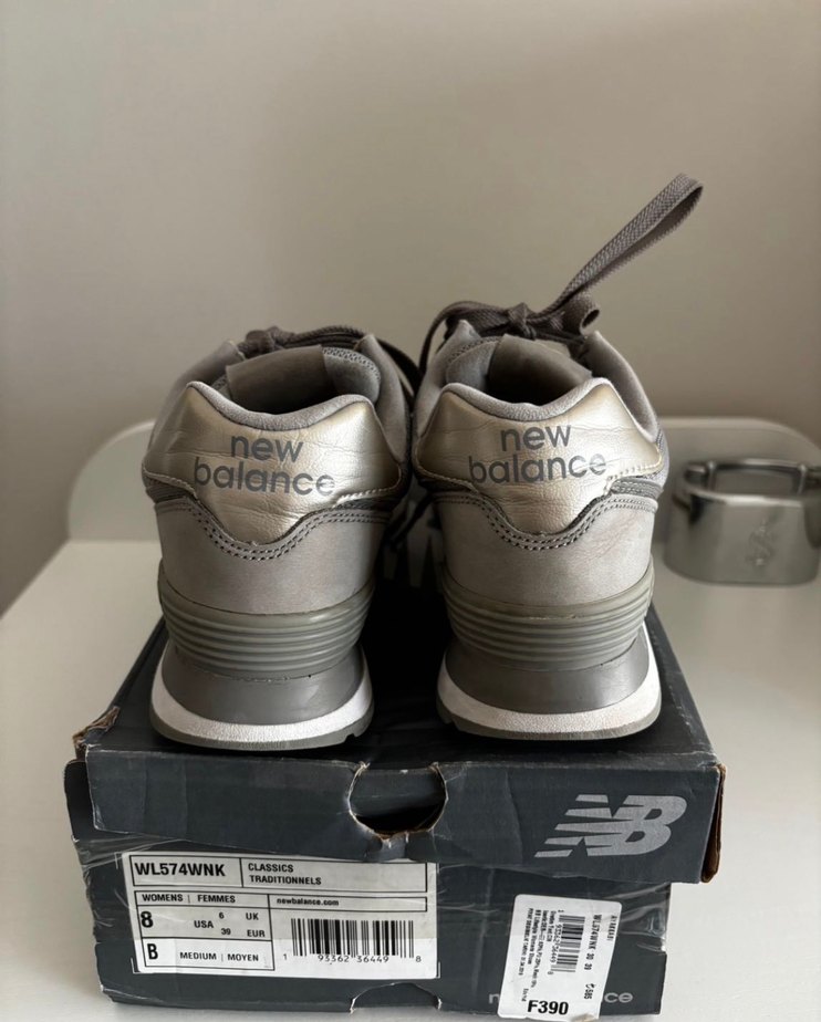 Gri New Balance Spor Ayakkabı - Görsel 2