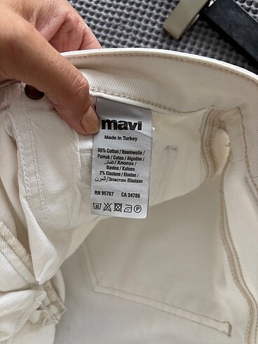 27 Beden Mavı jeans sort