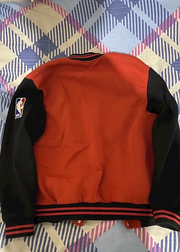 Kırmızı Chicago Bulls Erkek Spor Ceket - Görsel 2