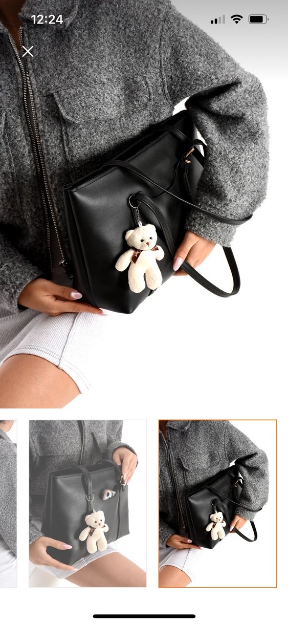 Deri omuz Çantası - Görsel 3