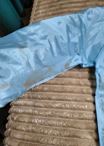 Uzun Kollu Parlak Mavi Boyama Önlüğü - Görsel 2