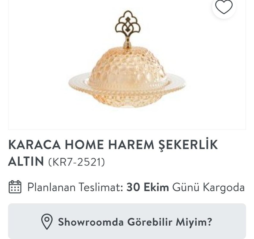 Karaca Home Harem Şekerlik - Görsel 5