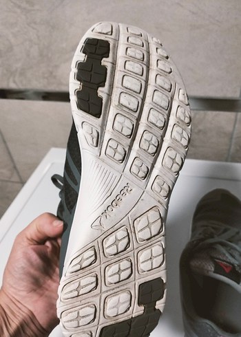 Reebok Gri Bağcıklı Kadın Spor Ayakkabı - Görsel 5