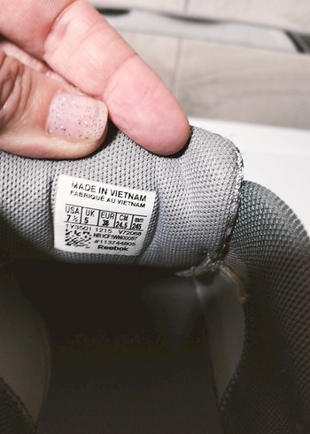 Reebok Gri Bağcıklı Kadın Spor Ayakkabı - Görsel 4