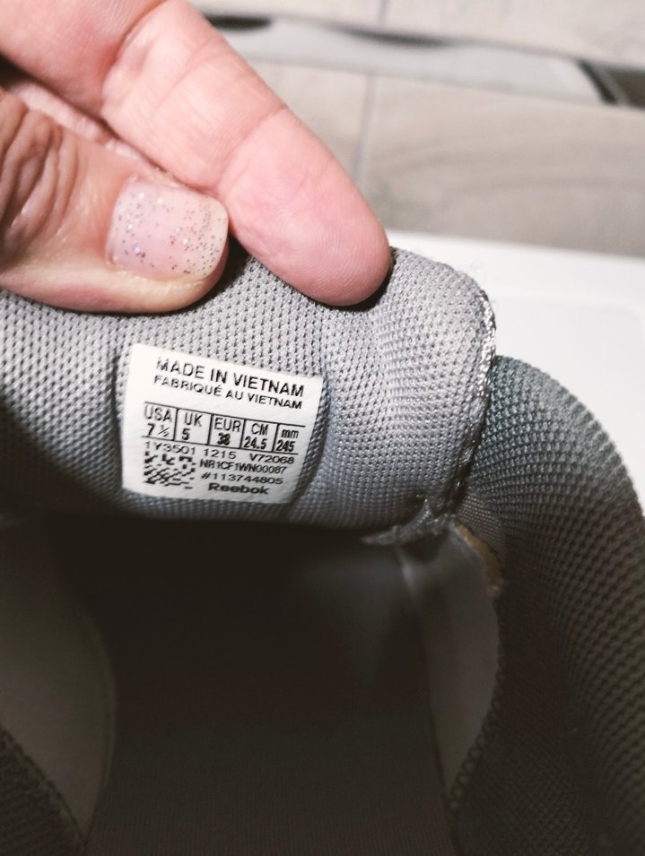 Reebok Gri Bağcıklı Kadın Spor Ayakkabı - Görsel 4