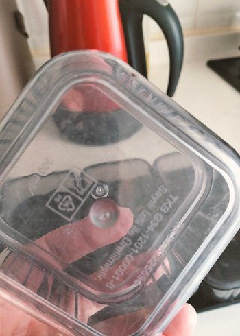 Gri Kapaklı Kare Saklama Kapları - Görsel 4