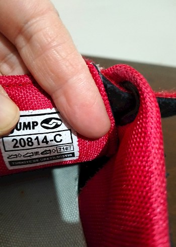 Kırmızı Siyah Erkek Çocuk Spor Ayakkabı - Görsel 7