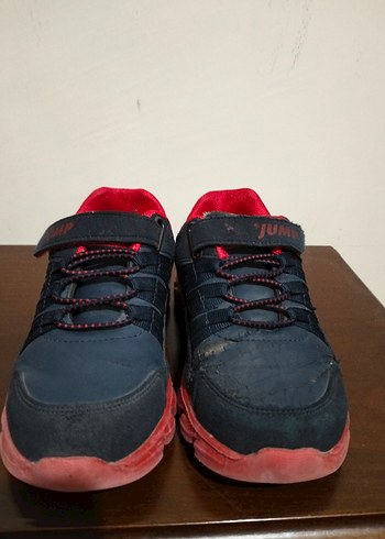 Kırmızı Siyah Erkek Çocuk Spor Ayakkabı - Görsel 3