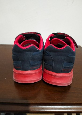 Kırmızı Siyah Erkek Çocuk Spor Ayakkabı - Görsel 4