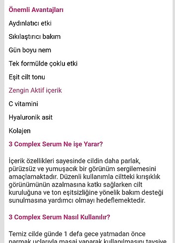 Beden Procsin Gece Serumu