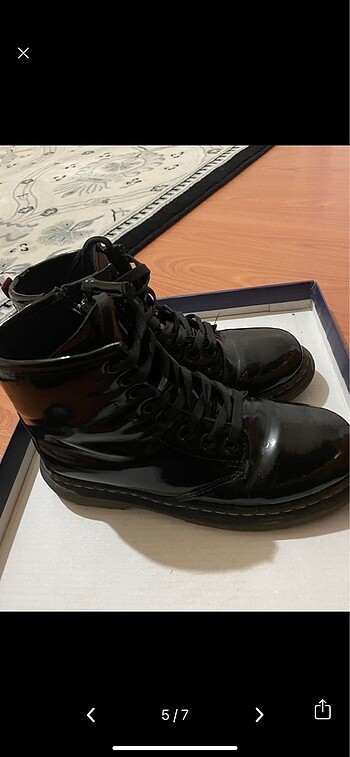 Deri kışlık bot - Görsel 5