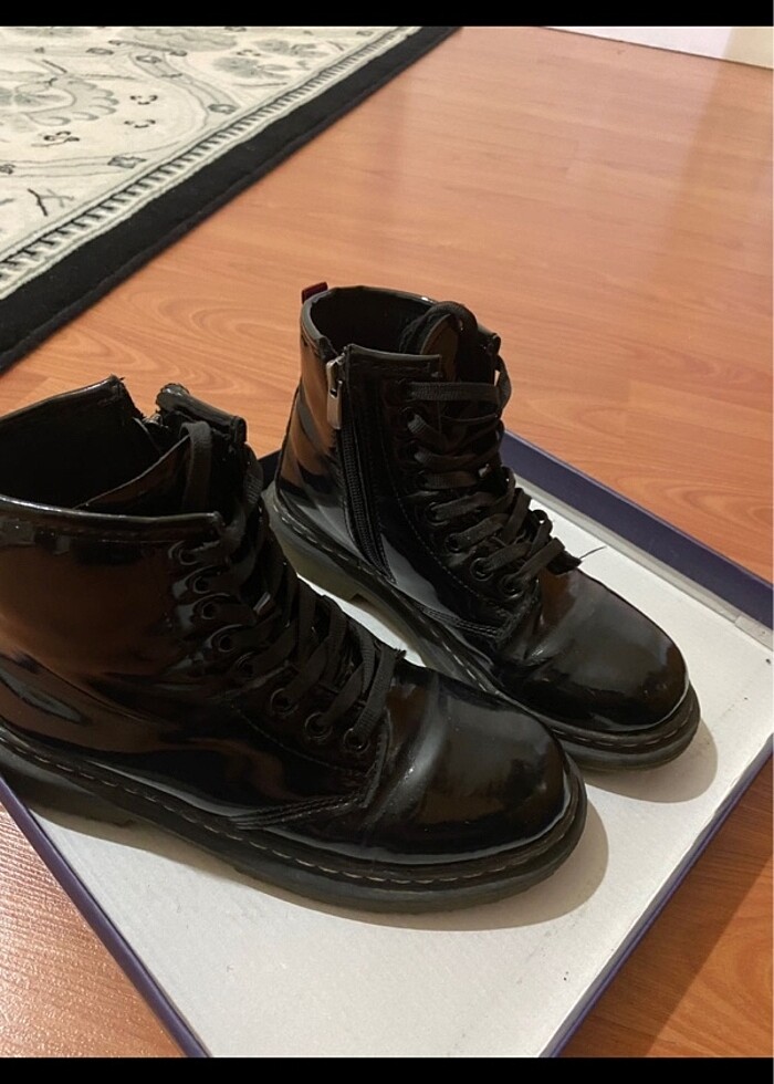 Deri kışlık bot - Görsel 4