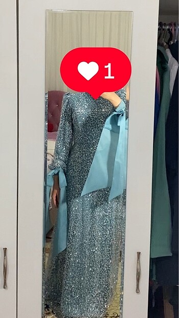 Çok şık Taşlı abiye - Görsel 5