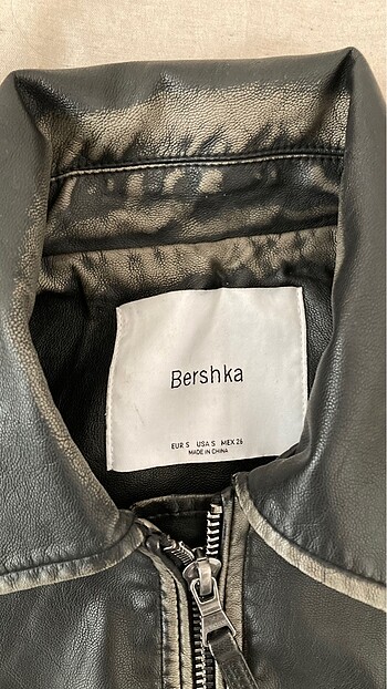 s Beden bershka deri ceket