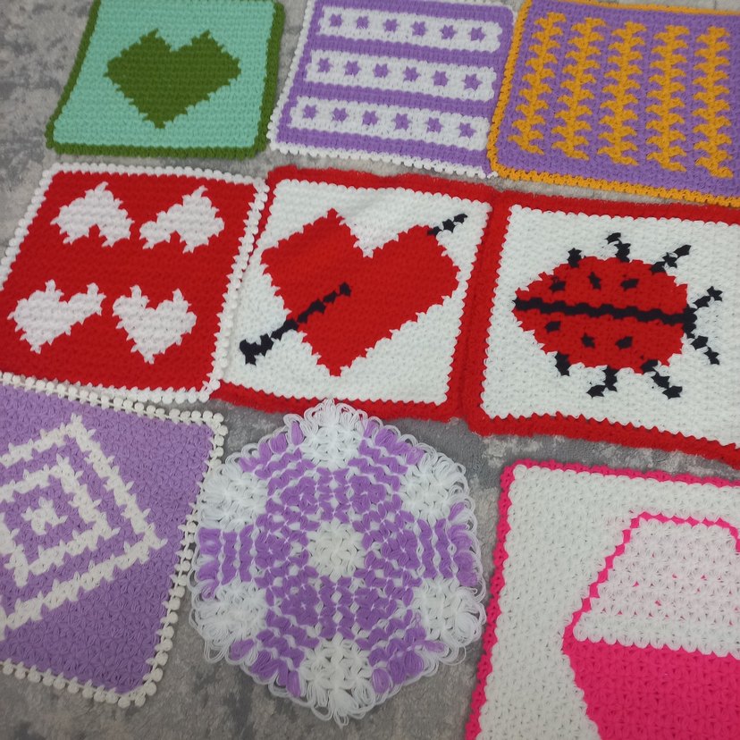 Renkli El Örgüsü Banyo Süngeri Seti - Görsel 4