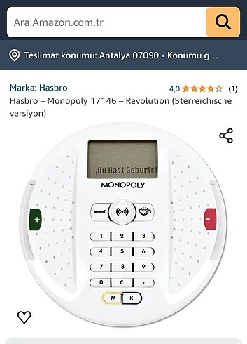 Beden Sifir monopoly revulation