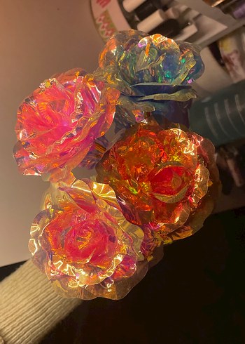 Renkli Parlak Çiçek Seti - Görsel 4