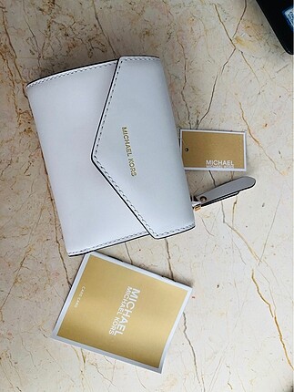 Michael Kors Blakely Beyaz Cüzdan