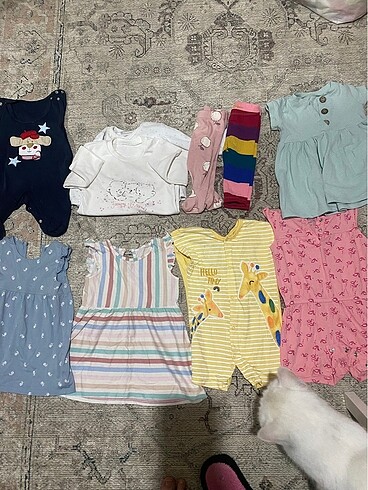 Toplu kız bebek kıyafetleri
