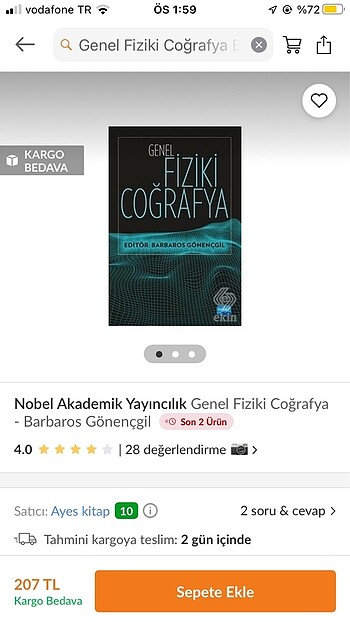 genel fiziki coğrafya