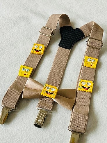 Sünger bob askı & papyon