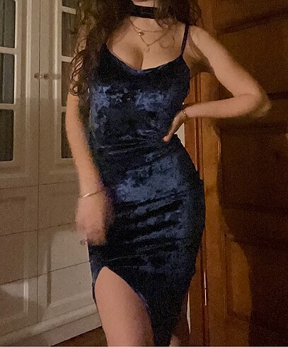 Diğer Mavi gece elbisesi