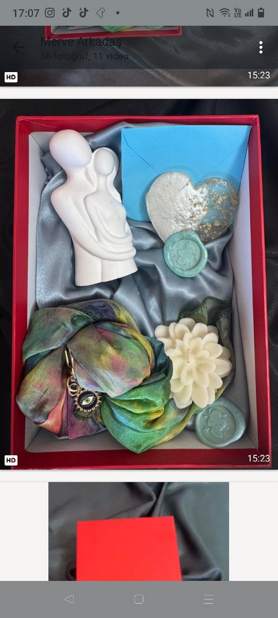 Vera greace Aşk temalı mühür hediye kutusu (Sevgililer Günü) - Görsel 3