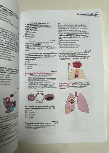 Feyyaz Akay Mikrobiyoloji Hızlı Tekrar ve Soru Kitabı - Görsel 2