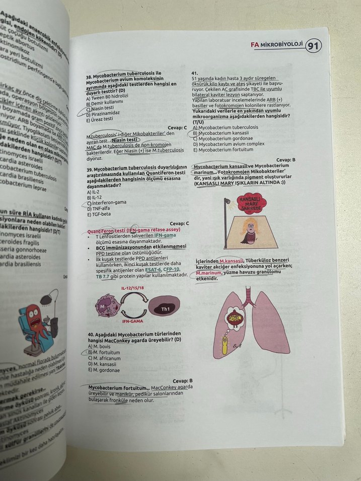 Feyyaz Akay Mikrobiyoloji Hızlı Tekrar ve Soru Kitabı - Görsel 2