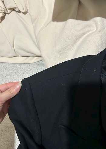 Siyah kadın blazer Ceket - Görsel 3