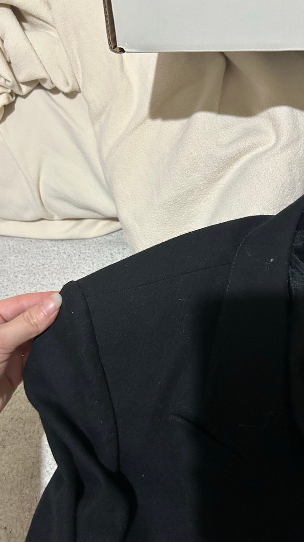 Siyah kadın blazer Ceket - Görsel 3