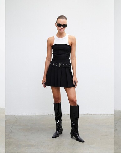 Zara Straplez elbise